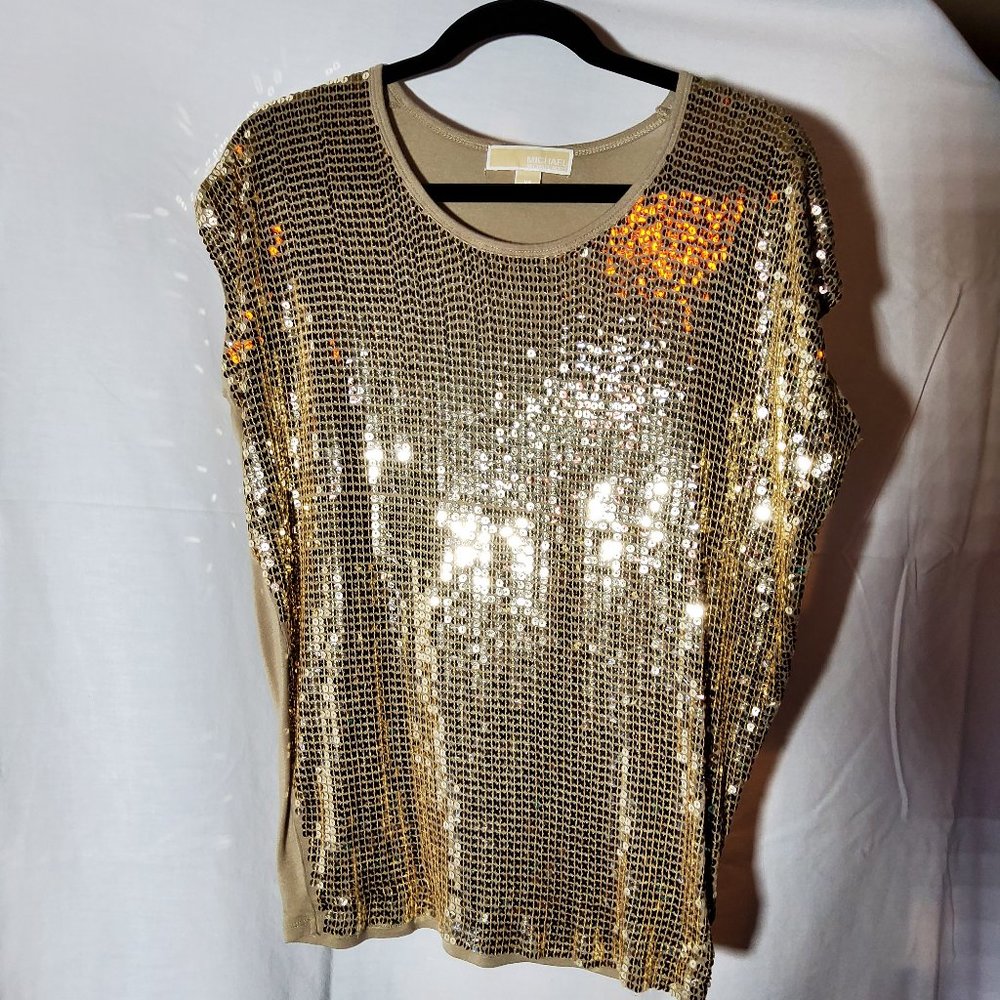 Michael Kors, Size XS, and Gold Sequin